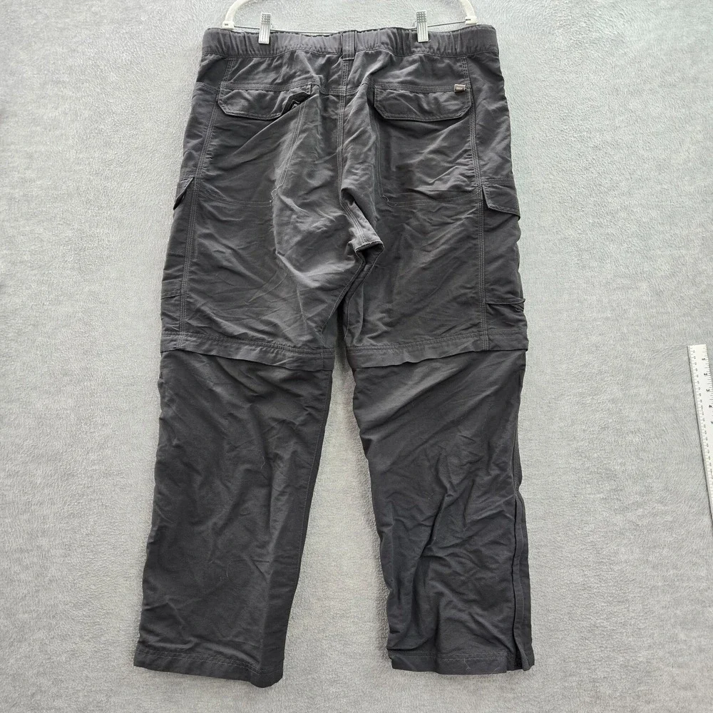 The North Face Men Activewear Pants 38 Black Convertible Shorts 30